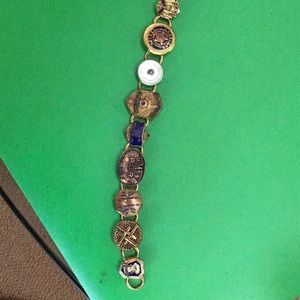 Artisan charm bracelet OOAK